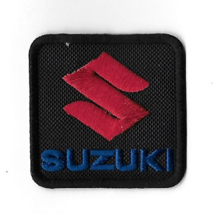 3726 Badge - Parche bordado de coser 61mmX61mm  SUZUKI