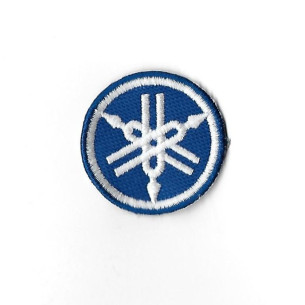 3733 Badge - Parche bordado de coser  41mmX41mm YAMAHA