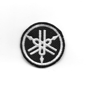 3734 Badge à coudre - Patch écusson brodé 41mmX41mm YAMAHA