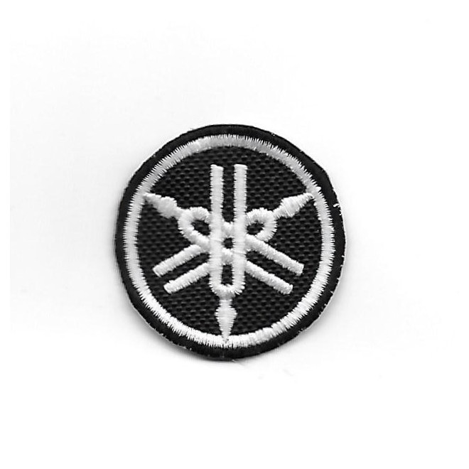 3734  Badge - Parche bordado de coser  41mmX41mm YAMAHA
