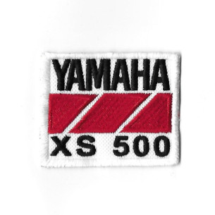 3736 Badge à coudre - Patch écusson brodé 63mmX52mm YAMAHA XS 500
