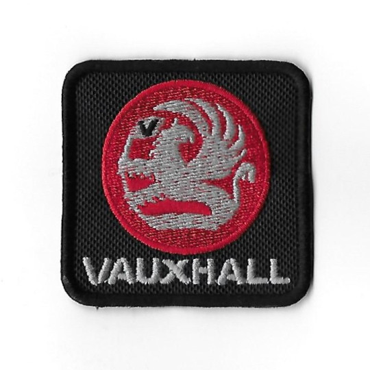 3747 Badge - Parche bordado de coser 61mmX61mm VAUXHALL
