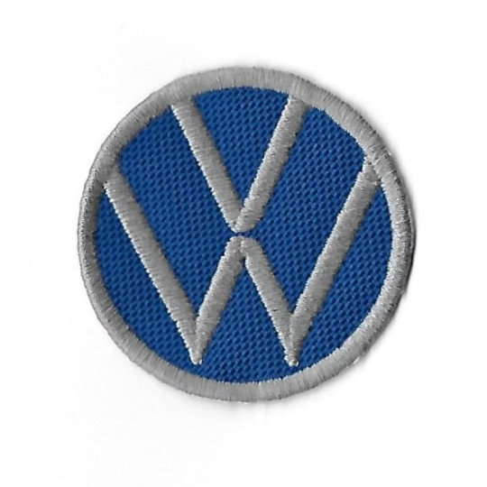 3753 Badge - Parche bordado de coser 50mmX50mm VW VOLKSWAGEN
