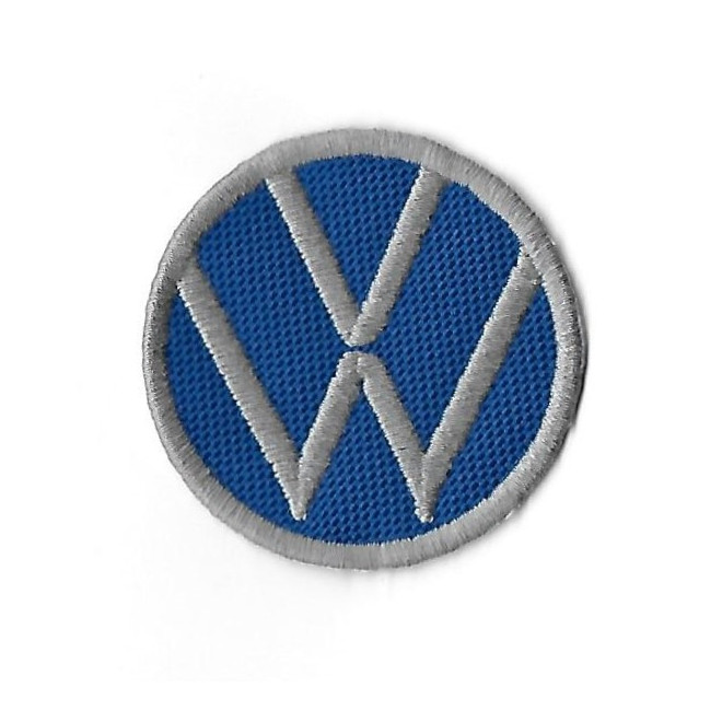 3753 Badge - Parche bordado de coser 50mmX50mm VW VOLKSWAGEN