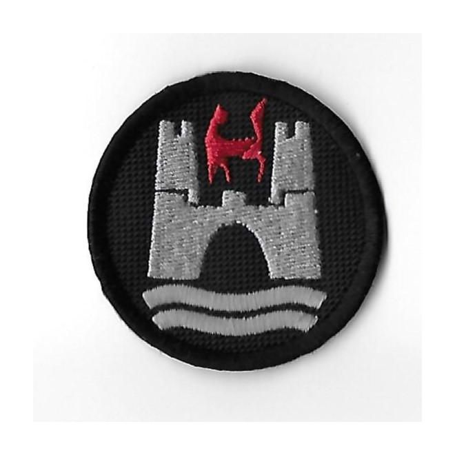 3754 Patch - badge emblema bordado para coser 55mmX55mm WOLFSBURG VW VOLKSWAGEN
