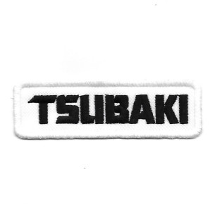 3758 Badge - Parche bordado de coser 100mmx30mm TSUBAKI