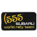 3760 Patch - badge emblema bordado para coser 96mmX51mm SUBARU 555 WORLD RALLY TEAM