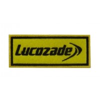 Embroidered patch 10x4 LUCOZADE