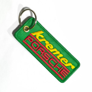 3779 porte clé 100mmX40mm KREMER PORSCHE