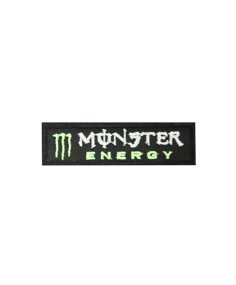 Embroidered patch 10x3 MONSTER ENERGY DRINK