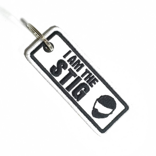 3790 Keyring 100mmX40mm I AM THE STIG