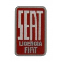 Embroidered patch 9x5 SEAT LICENCIA FIAT