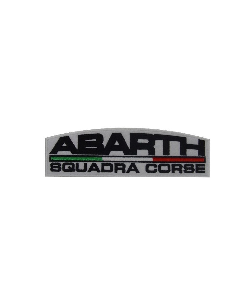 Embroidered patch 22X7 ABARTH ITALY SQUADRA CORSE