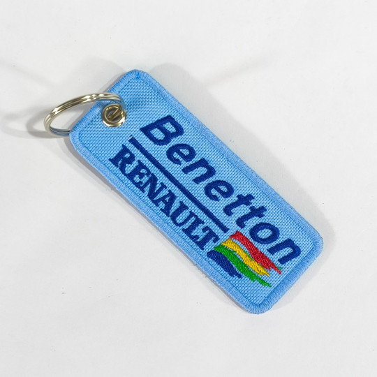 3810 Keyring 100mmX40mm BENETTON RENAULT F1 TEAM