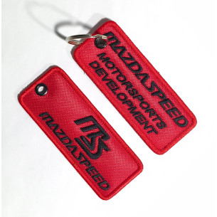 3821 porta chaves 100mmX40mm MAZDA MAZDASPEED MOTORSPORTS DEVELOPMENT