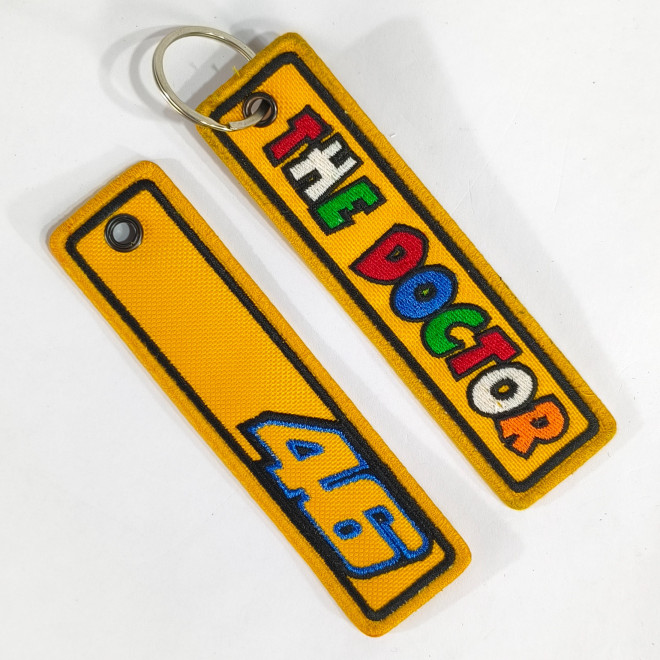 3849 porte-clé 125mmX33mm THE DOCTOR 46 Valentino Rossi