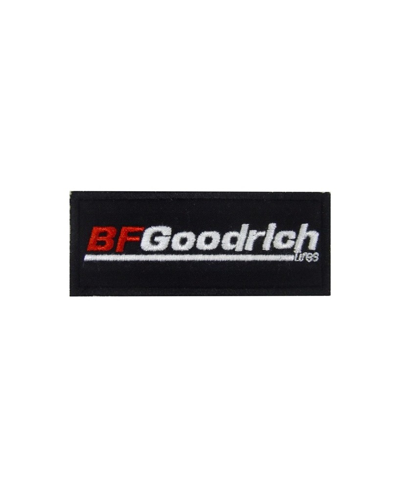 Embroidered patch 10x4 BF Goodrich tires