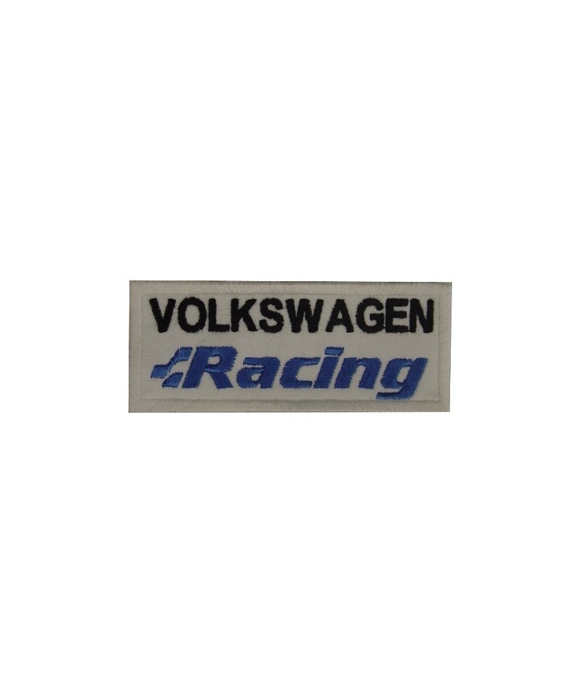 Patch emblema bordado 10x4 VW VOLKSWAGEN RACING
