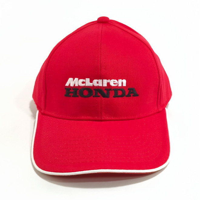 3864 BONÉ MCLAREN HONDA ADULTO 6 PAINÉIS mc laren