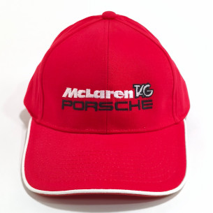 3865 TAG MCLAREN PORSCHE RACING TEAM  ADULT 6 PANELS CAP mc laren 2
