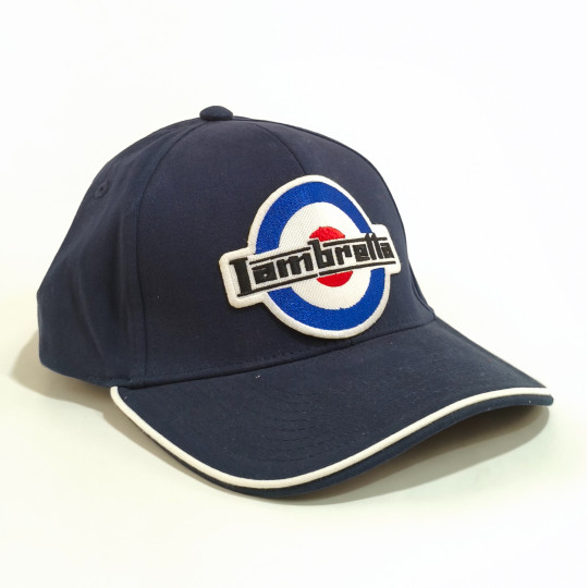 3870 CASQUETTE LAMBRETTA ADULTE 6 PANNEAUX