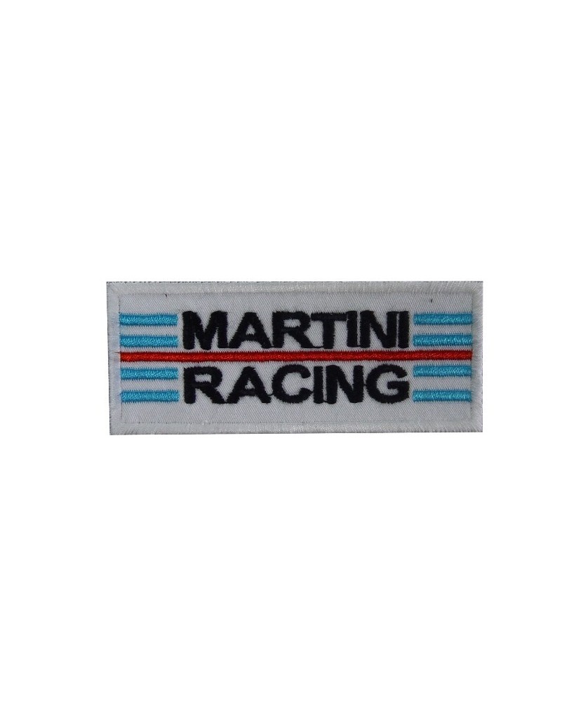 Patch emblema bordado 10x4 Martini Racing