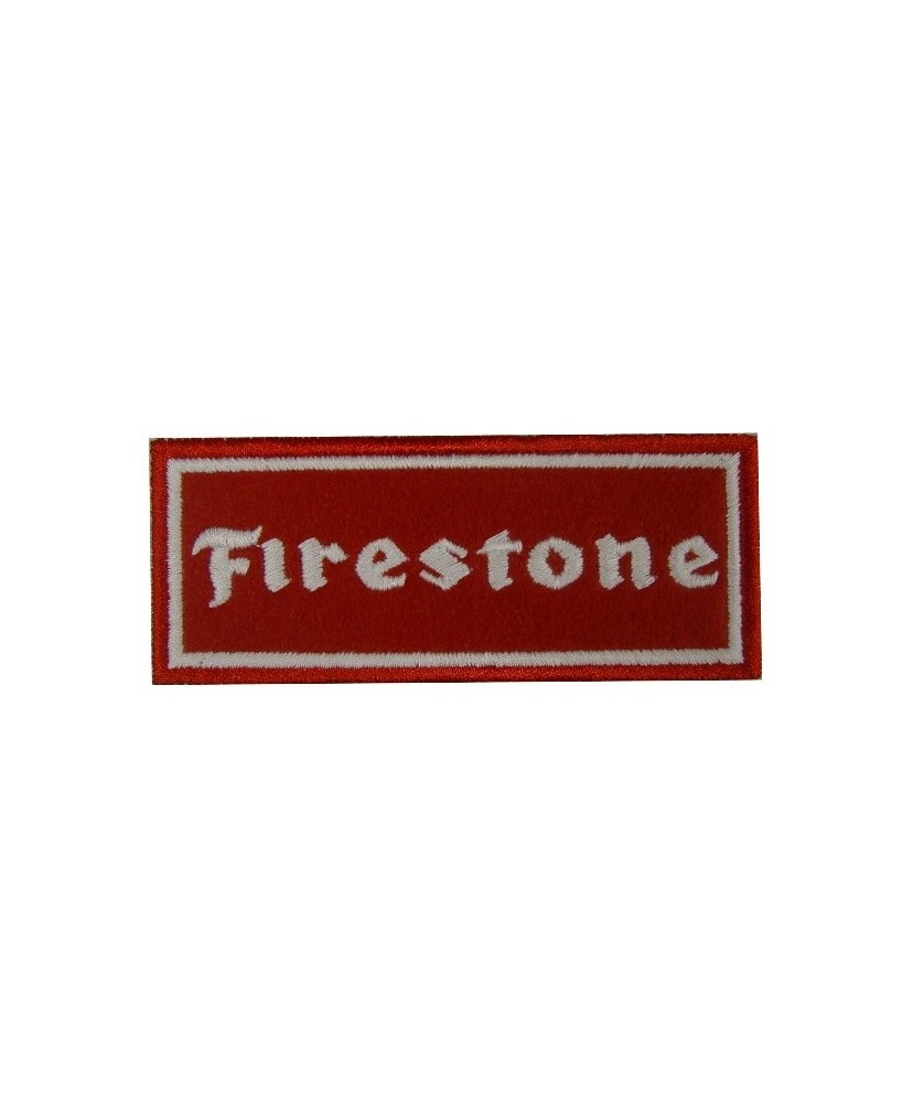 Patch emblema bordado 10x4 FIRESTONE