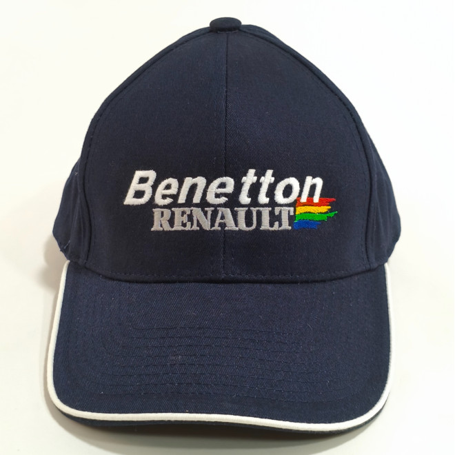 3881 GORRA BENETTON RENAULT 6 PANELES ADULTO
