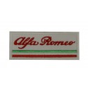 Embroidered patch 10x4 ALFA ROMEO ITALY