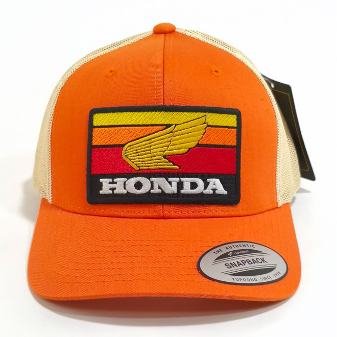 3893 NORTON HONDA TRUCKER RETRO 6 PANELS CAP yupoong classics