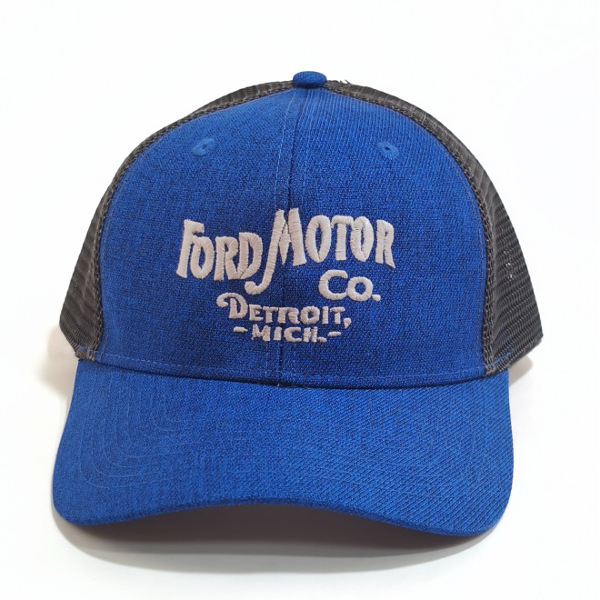 3894 CASQUETTE FORD MOTOR CO. RETRO TRUCKER ADULTE 6 PANNEAUX yupoong classics