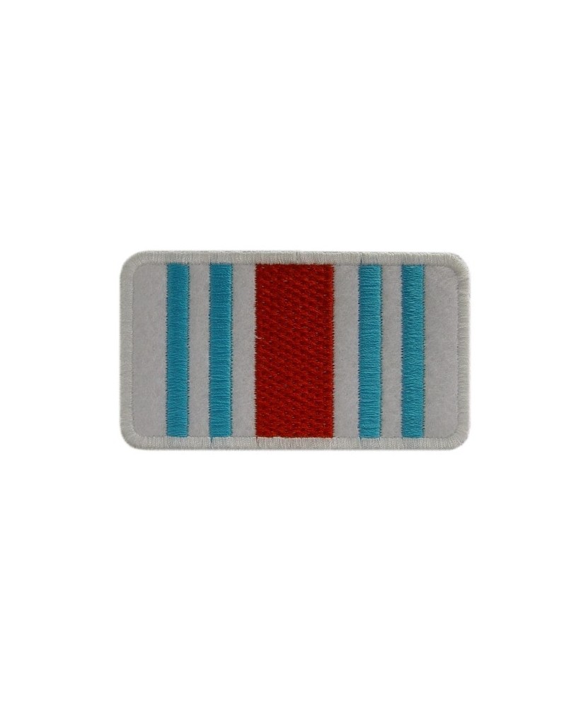 Patch emblema bordado 8x4 CORES MARTINI RACING 