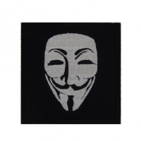 Patch emblema bordado 7x7 WE ARE ANONYMOUS