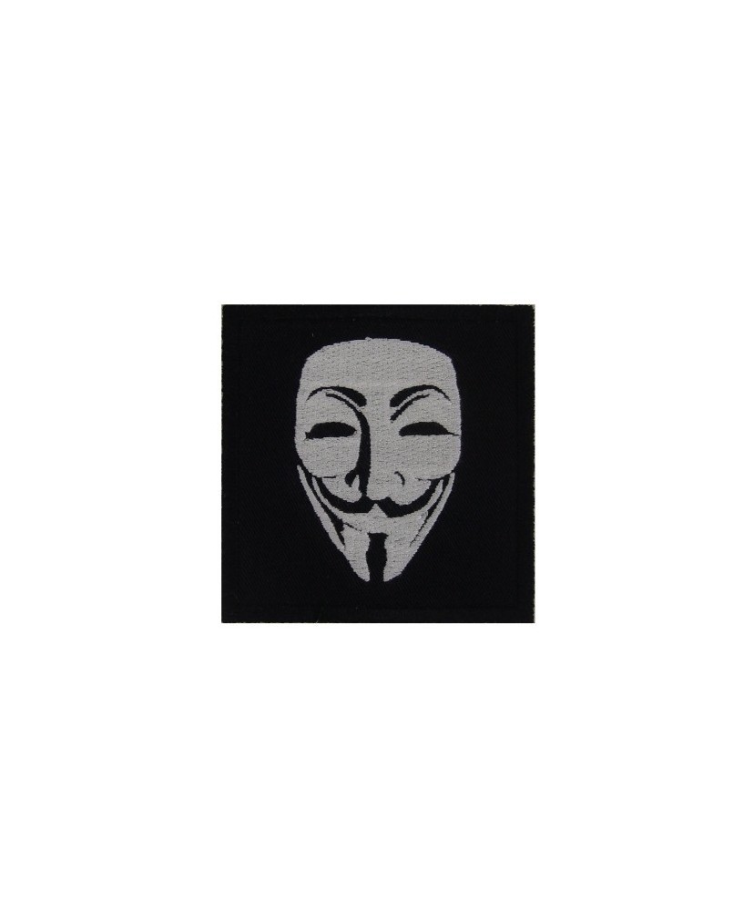 Patch emblema bordado 7x7 WE ARE ANONYMOUS