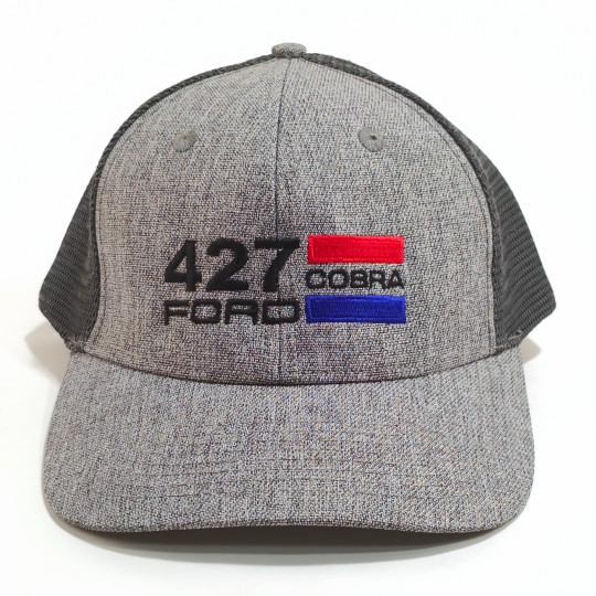 3897 BONÉ FORD COBRA 427 RETRO TRUCKER ADULTO 6 PAINÉIS yupoong classics