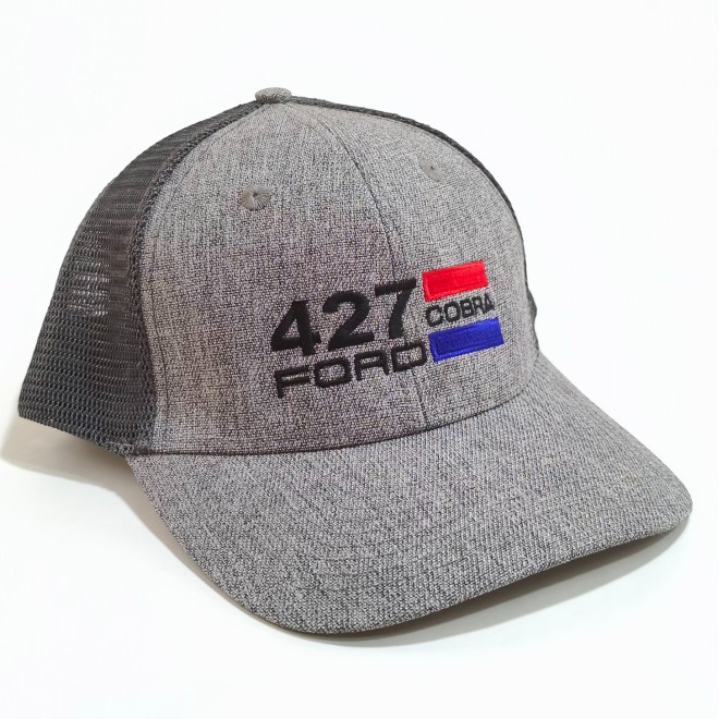 3897 BONÉ FORD COBRA 427 RETRO TRUCKER ADULTO 6 PAINÉIS yupoong classics