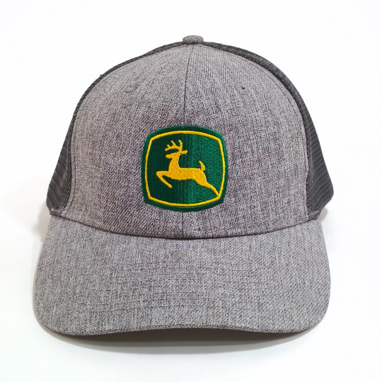 3898 BONÉ JOHN DEERE RETRO TRUCKER ADULTO 6 PAINÉIS yupoong classics