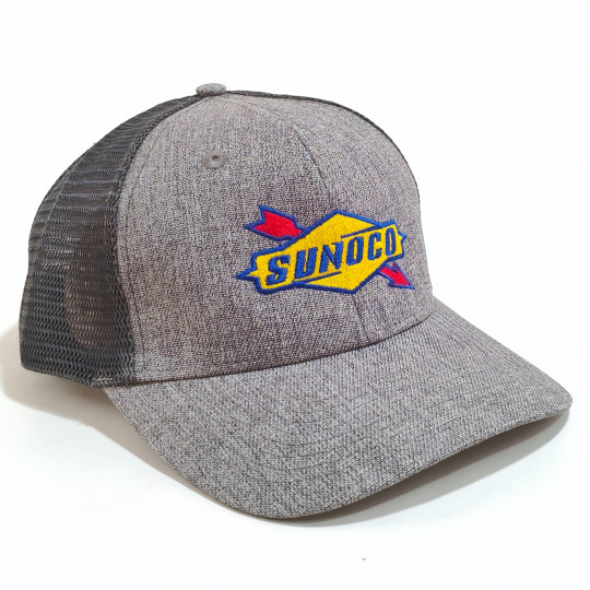3899 SUNOCO ADULT RETRO TRUCKER 6 PANELS CAP yupoong classics