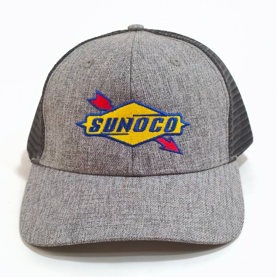 3899 SUNOCO ADULT RETRO TRUCKER 6 PANELS CAP yupoong classics