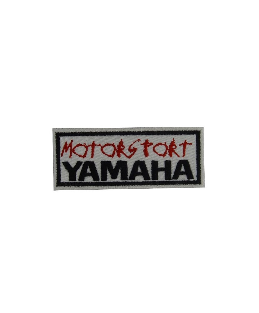 Embroidered patch 10x4  YAMAHA MOTORSPORT