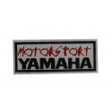 Embroidered patch 10x4  YAMAHA MOTORSPORT