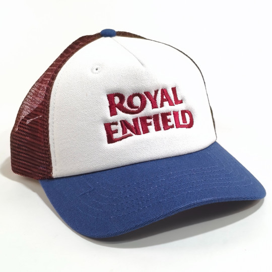 3909 ROYAL ENFIELD ADULT RETRO TRUCKER 6 PANELS CAP yupoong classics