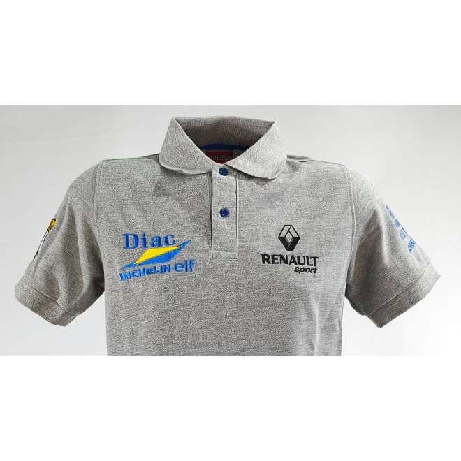 3913 polo RENAULT CLIO TEAM DIAC RALLY MONTE CARLO Premium Quality