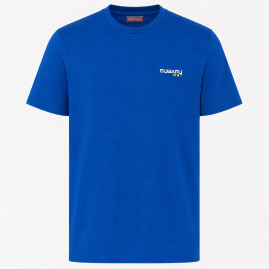 3917 t-shirt SUBARU WORLD RALLY TEAM impreza algodão bio