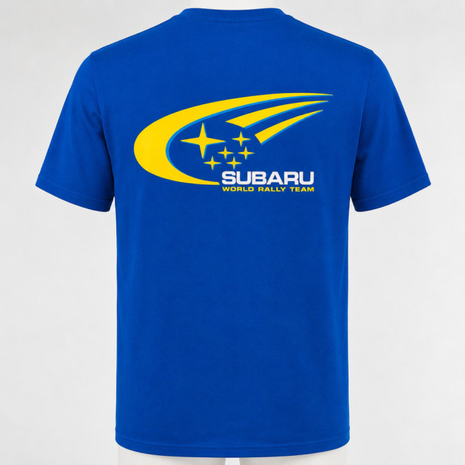 3917 t-shirt SUBARU WORLD RALLY TEAM impreza coton bio