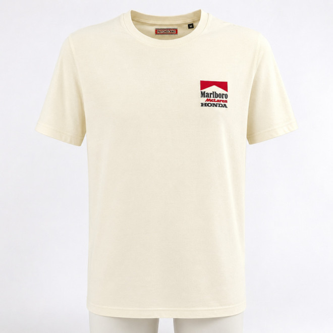 3930 t-shirt MCLAREN HONDA F1 TEAM MARLBORO algodón bio