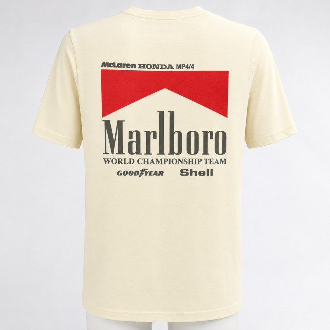 3930 t-shirt MCLAREN HONDA F1 TEAM MARLBORO coton bio