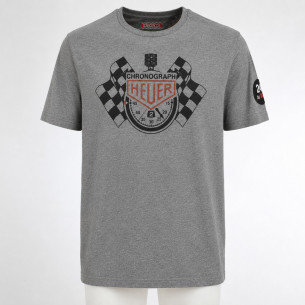 3941 t-shirt CHRONOGRAPH HEUER 24H LE MANS algodón supima