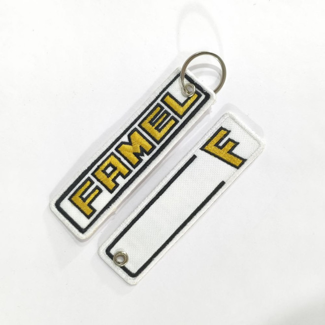 3956 keyring 125mmX33mm FAMEL