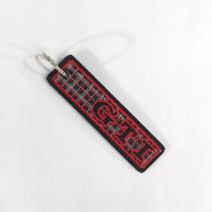 3976 llavero 125mm X 33mm GOLF GTI